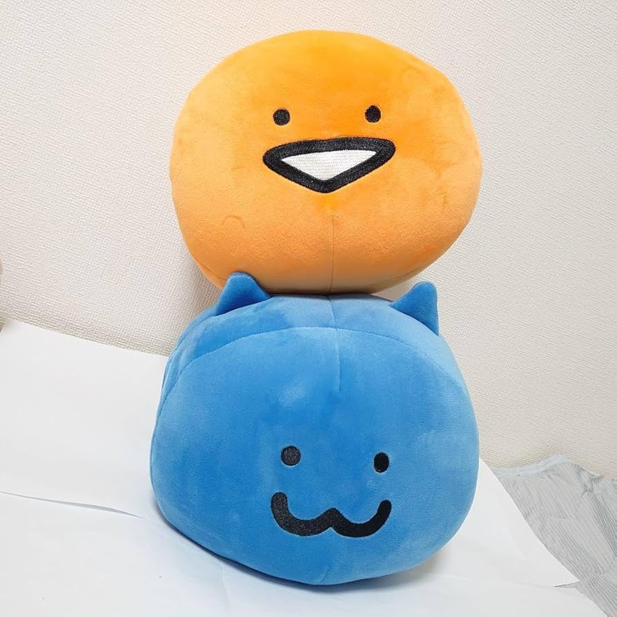 お文具といっしょ　もちもち　なかよし　腕枕　クッション　子猫さん　ゼリーさん お文具といっしょ もちもち なかよし 腕枕 クッション 子猫さん